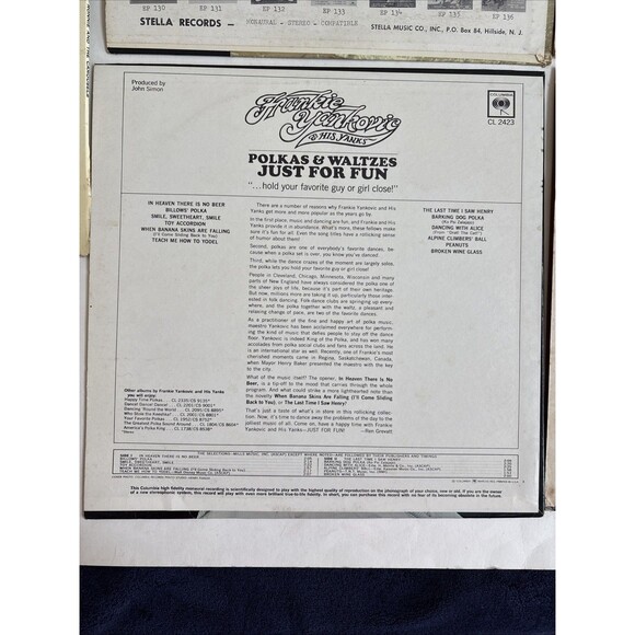 7 Vintage 50s 60s Polish & Ukrainian Polka 33 1/3 Hi-Fidelity Long Play Albums - Picture 14 of 16